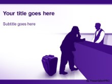 Download concierge purple PowerPoint Template and other software plugins for Microsoft PowerPoint